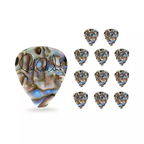 PRS Abalone Shell Celluloid Guitar Picks Medium 12 Pack - musicians--Friend