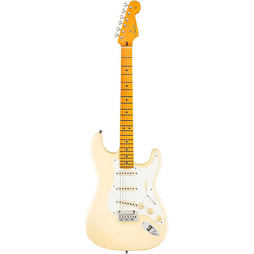 Fender Lincoln Brewster Stratocaster Electric Guitar Olympic Pearl - musicians--Friend