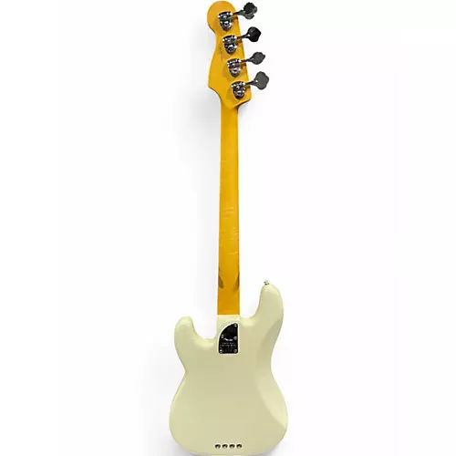 Used Fender American Professional II Precision Bass White Electric Bass Guitar White - musicians--Friend