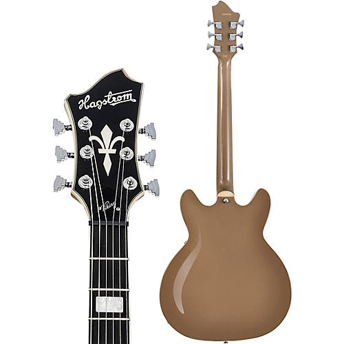 Hagstrom Viking Limited-Edition Semi-Hollow Electric Guitar Desert Haze - musicians--Friend