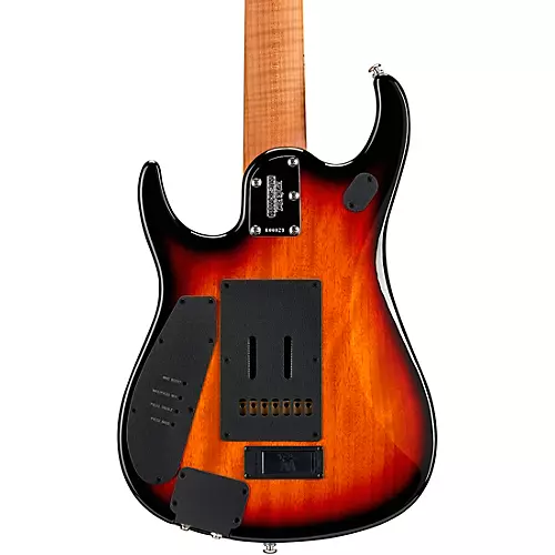 Ernie Ball Music Man JP15 7 7-String Flamed Maple Top Electric Guitar Cerulean Paradise - musicians--Friend