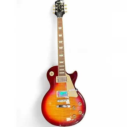 Used Epiphone Les Paul Standard Bourbon Burst Solid Body Electric Guitar Bourbon Burst - musicians--Friend