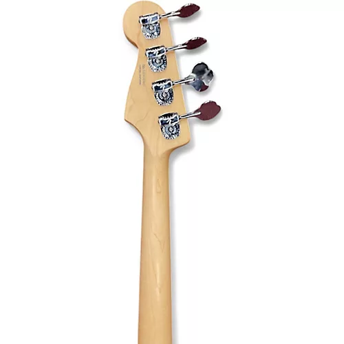 Used Fender FSR American Elite Jazz Bass satin ice blue metallic Electric Bass Guitar satin ice blue metallic - musicians--Friend