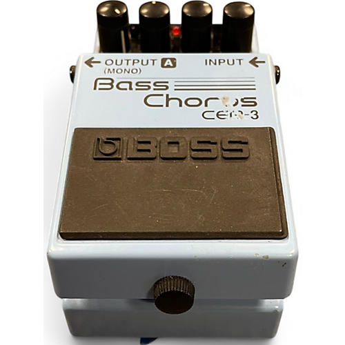 Used BOSS CEB3 Bass Chorus Bass Effect Pedal - musicians--Friend