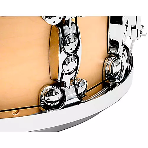 dialtune Maple Snare Drum 14 x 6.5 in. Matte Black - musicians--Friend