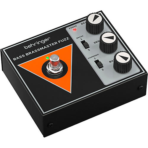 Behringer Bass Brassmaster Fuzz Effects Pedal Black - musicians--Friend