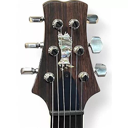 Used 2022 PRS Santana Signature Black Gold Burst Solid Body Electric Guitar Black Gold Burst - musicians--Friend