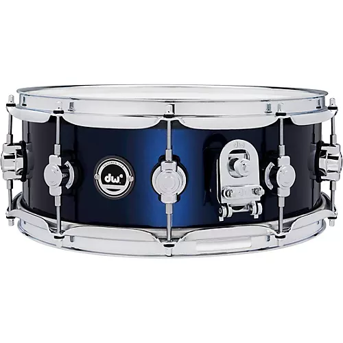 DW DWe Wireless Acoustic/Electronic Convertible Snare Drum 14 x 5 in. Lacquer Custom Specialty Black Cherry Metallic - musicians--Friend