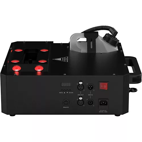 CHAUVET DJ Geyser Move Motorized DMX Fog Machine with RGBA+UV LED and Wireless Remote - musicians--Friend