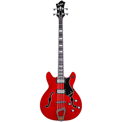 Hagstrom Viking Electric Short-Scale Bass Guitar Black - musicians--Friend
