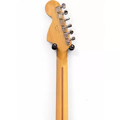 Used Fender American Special Stratocaster Black Solid Body Electric Guitar Black - musicians--Friend