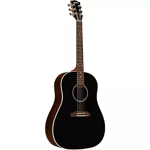 Gibson J-45 Standard Rosewood Limited-Edition Acoustic-Electric Guitar Blacktop - musicians--Friend