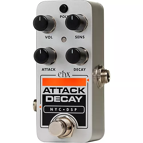 Electro-Harmonix Pico Attached Decay Reverse Tape Simulator Effects Pedal Silver - musicians--Friend