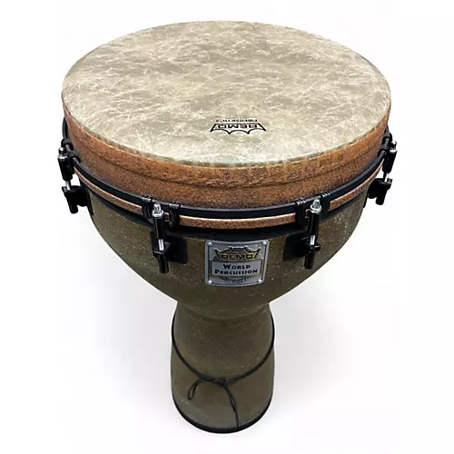 Used Remo MONDO 14X24 Djembe - musicians--Friend