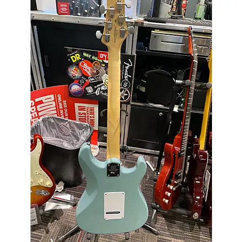 Used PRS SE Silver Sky Left Stone Blue Electric Guitar Stone Blue - musicians--Friend