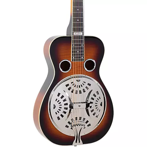 Recording King RR-75PL-SN Phil Leadbetter Signature Resonator Guitar Sunburst - musicians--Friend