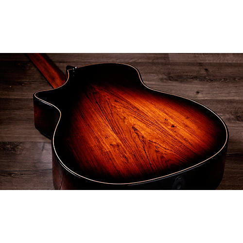 Taylor 814ce Sinker Redwood Builder's Edition Grand Auditorium Acoustic-Electric Guitar Shaded Edge Burst - musicians--Friend