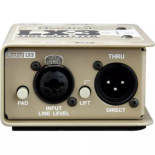 Radial Engineering LX-3 Passive 3 Channel Line Splitter - musicians--Friend