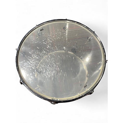 Used DW 18in Design Series Acrylic Clear Drum Clear 38 - musicians--Friend