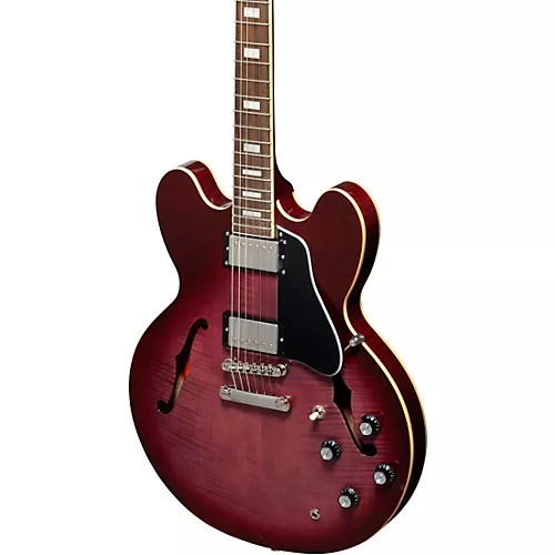 Epiphone ES-335 Figured Limited-Edition Semi-Hollow Electric Guitar Raspberry Burst - musicians--Friend