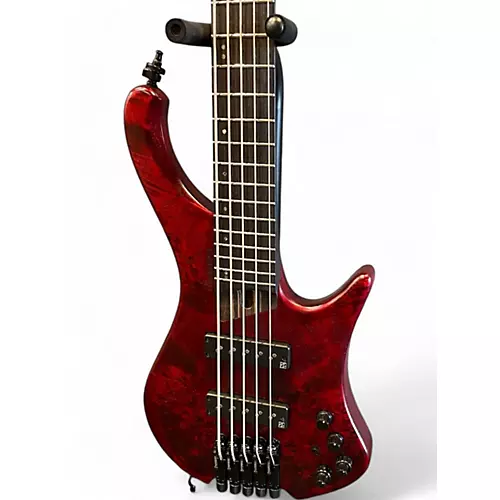 Used Ibanez EHB1505 Stained Wine Red Low Gloss Electric Bass Guitar Stained Wine Red Low Gloss - musicians--Friend