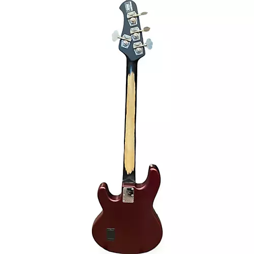 Used Ernie Ball Music Man Stingray SUB Bass Wine Red Electric Bass Guitar Wine Red - musicians--Friend