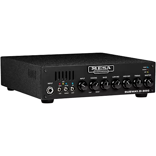 MESA/Boogie Subway D-800 Lightweight Solid-State Bass Amp Head Black - musicians--Friend