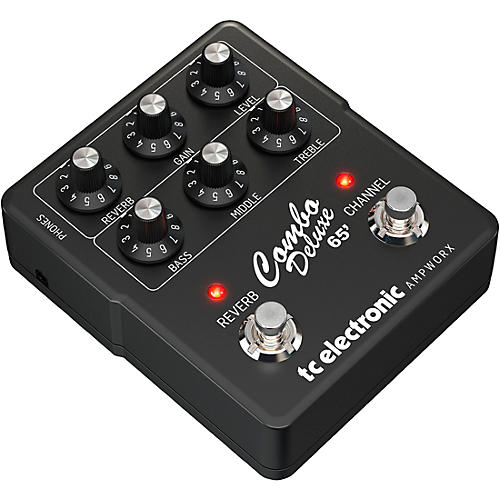 TC Electronic Ampworx Combo Deluxe 65 Preamp Pedal Black - musicians--Friend