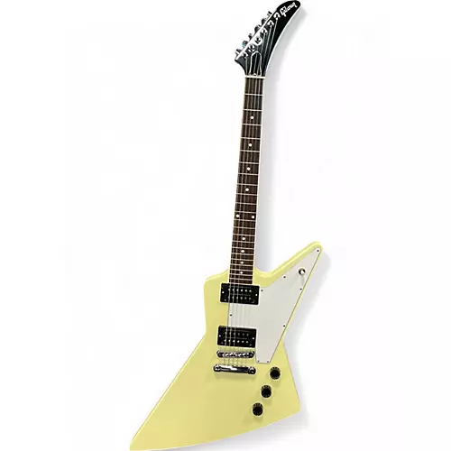Used Gibson 70s Explorer Classic White Solid Body Electric Guitar Classic White - musicians--Friend