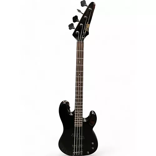 Used 1985 Schecter Guitar Research Genesis BLACK Electric Bass Guitar BLACK - musicians--Friend