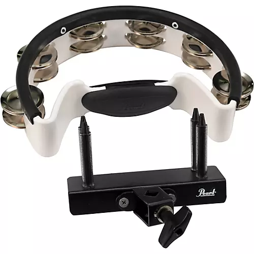 Pearl Quickmount Tambourine With Premium Steel Jingles - musicians--Friend