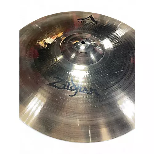 Used Zildjian 20in A Custom Medium Ride Cymbal 40 - musicians--Friend