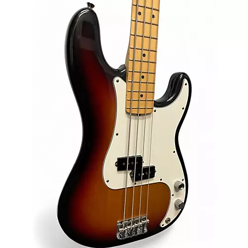 Used Fender American Standard Precision Bass Brown Sunburst Electric Bass Guitar Brown Sunburst - musicians--Friend