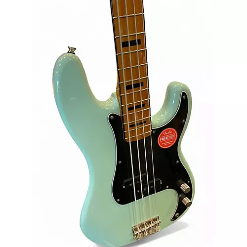 Used 2023 Squier Classic Vibe 70s Precision Bass Surf Green Electric Bass Guitar Surf Green - musicians--Friend