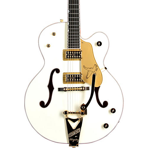 Gretsch Guitars G6136T-59 Vintage Select Edition '59 Falcon Hollowbody With Bigsby Vintage White - musicians--Friend