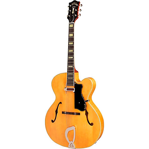Guild A-150 Savoy Hollowbody Archtop Electric Guitar Blonde - musicians--Friend