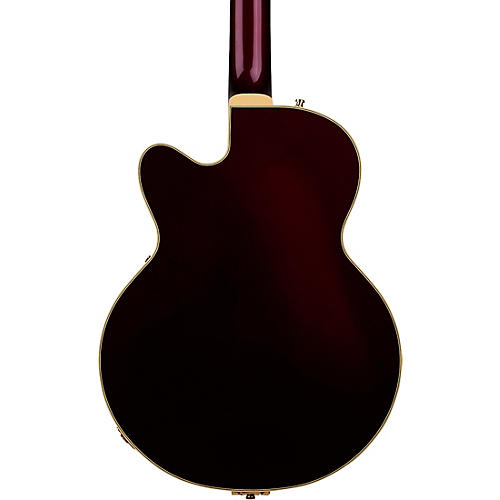 Gretsch Guitars Broadkaster Jr. LX Center Block with String-Thru Bigsby and Gold Hardware Electric Guitar Blackberry - musicians--Friend
