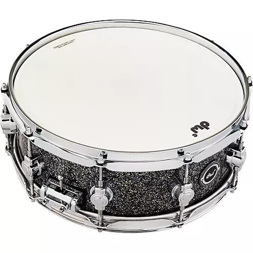 DW DWe Wireless Acoustic/Electronic Convertible Snare Drum 14 x 5 in. Lacquer Custom Specialty Black Cherry Metallic - musicians--Friend