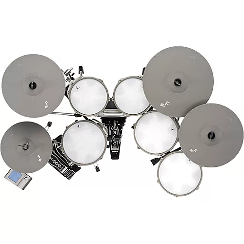 EFNOTE 3X Acoustic Designed Electronic Drum Set Black Oak Wrap - musicians--Friend