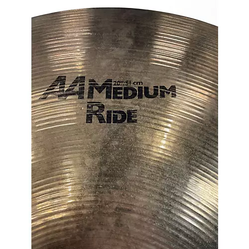 Used SABIAN 20in AA Medium Ride Cymbal 40 - musicians--Friend