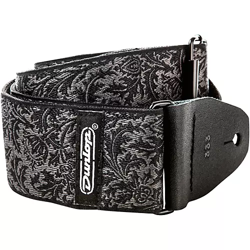 Dunlop Designer Jacquard Series Strap Red Paisley - musicians--Friend