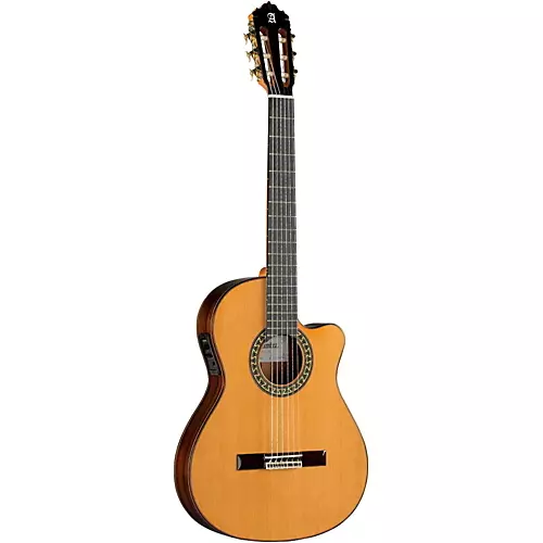 Alhambra 5 P CT Classical Acoustic-Electric Guitar Gloss Natural - musicians--Friend