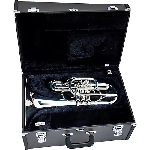 Yamaha YMP-204M Series Marching F Mellophone Silver - musicians--Friend