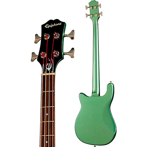 Epiphone Embassy Bass Guitar Wanderlust Green Metallic - musicians--Friend