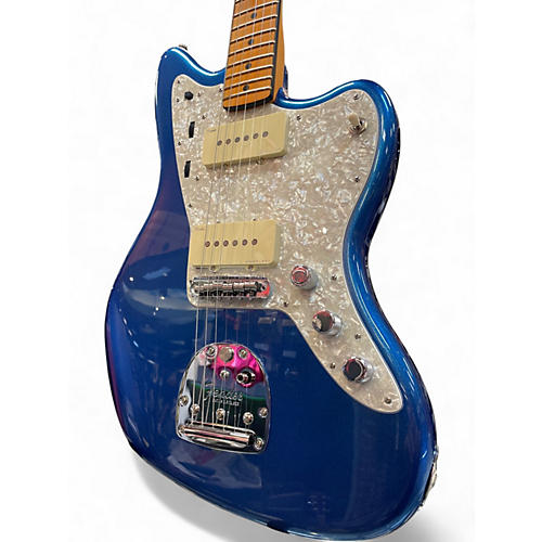 Used Fender American Ultra Jazzmaster Cobra Blue Solid Body Electric Guitar Cobra Blue - musicians--Friend