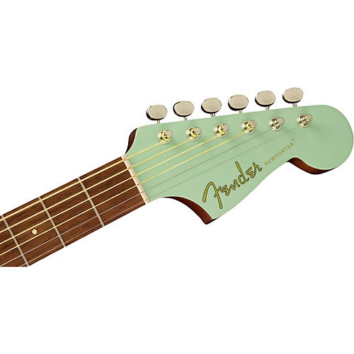 Fender California Newporter Player Acoustic-Electric Guitar Natural - musicians--Friend