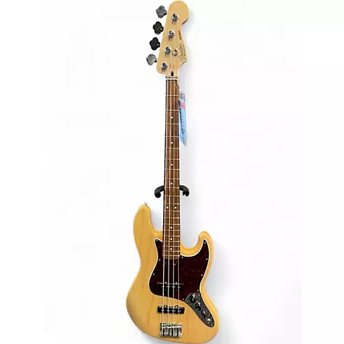 Used 2020 Fender Deluxe Jazz Bass Natural Electric Bass Guitar Natural - musicians--Friend