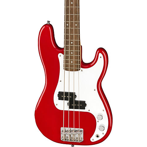 Squier Mini Precision Bass Guitar Dakota Red - musicians--Friend
