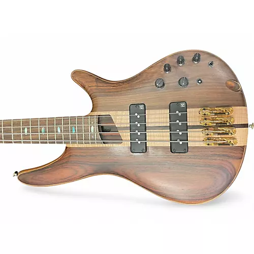 Used Ibanez SR1800 1P02 Natural Electric Bass Guitar Natural - musicians--Friend