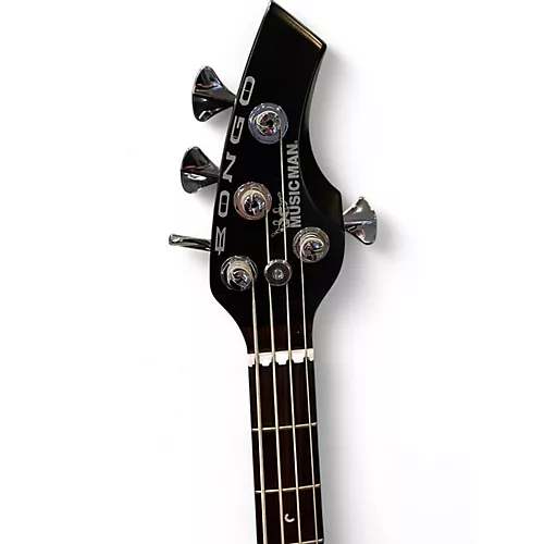 Used Ernie Ball Music Man Bongo 4 String Black Electric Bass Guitar Black - musicians--Friend